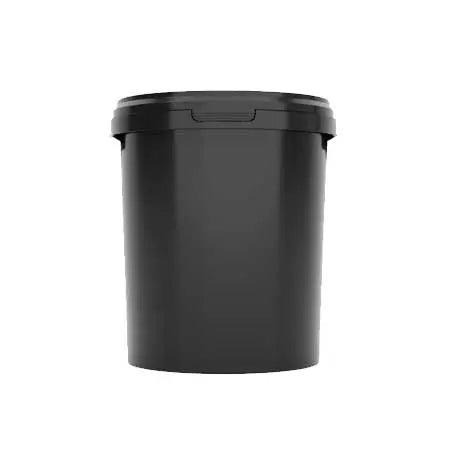 MC Black Quart Plastic Container with Lid (32oz)