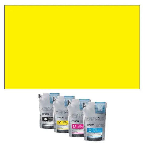 Epson T741 UltraChrome Yellow Dye Sub Ink - 1 Liter
