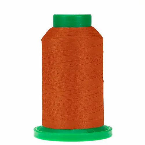Isacord 1321 Dark Orange Embroidery Thread 5000M