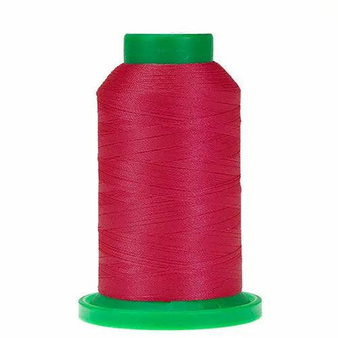Isacord 2300 Bright Ruby Embroidery Thread 5000M