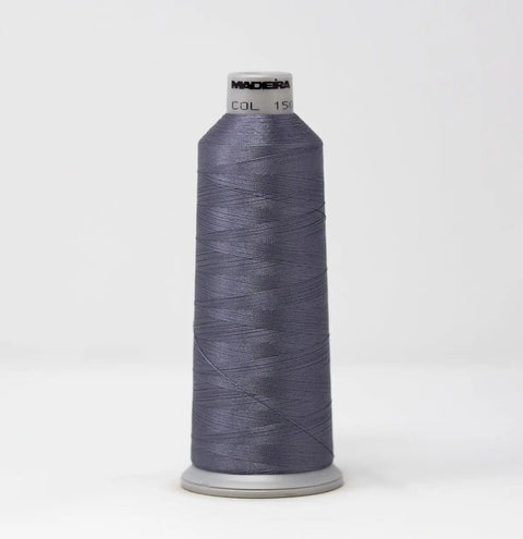 Madeira Polyneon 1502 Grey Embroidery Thread 5500 Yards