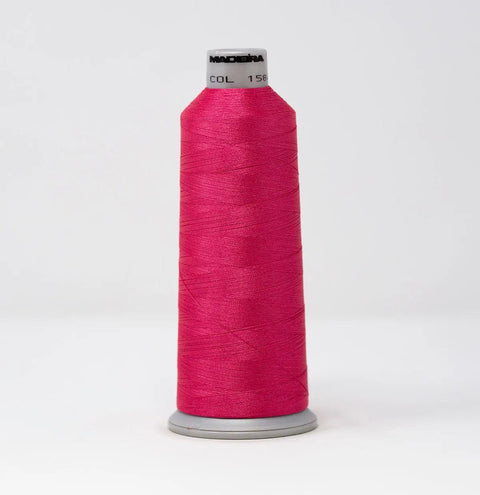 Madeira Polyneon 1584 Deep Pink Embroidery Thread 5500 Yards