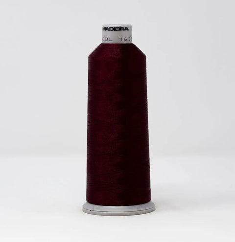 Madeira Polyneon 1635 Burgundy Embroidery Thread 5500 Yards