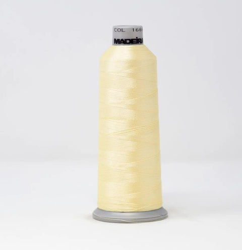 Madeira Polyneon 1666 Cornsilk Embroidery Thread 5500 Yards