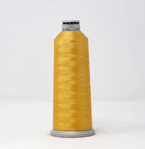 Madeira Polyneon 1670 Vegas Gold Embroidery Thread 5500 Yards