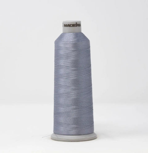Madeira Polyneon 1718 Overcast Gray Embroidery Thread 5500 Yards