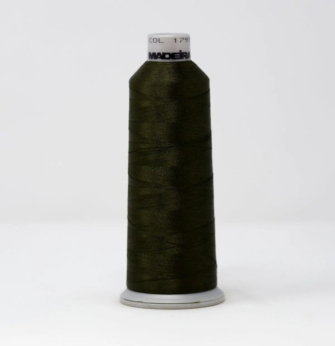 Madeira Polyneon 1795 Dark Camo Green Embroidery Thread 5500 Yards