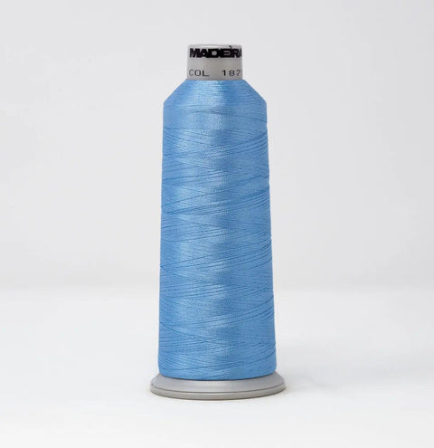 Madeira Polyneon 1871 Porcelain Blue Embroidery Thread 5500 Yards