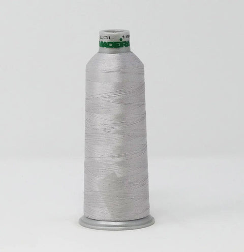 Madeira Polyneon 1886 Light Steel Embroidery Thread 5500 Yards