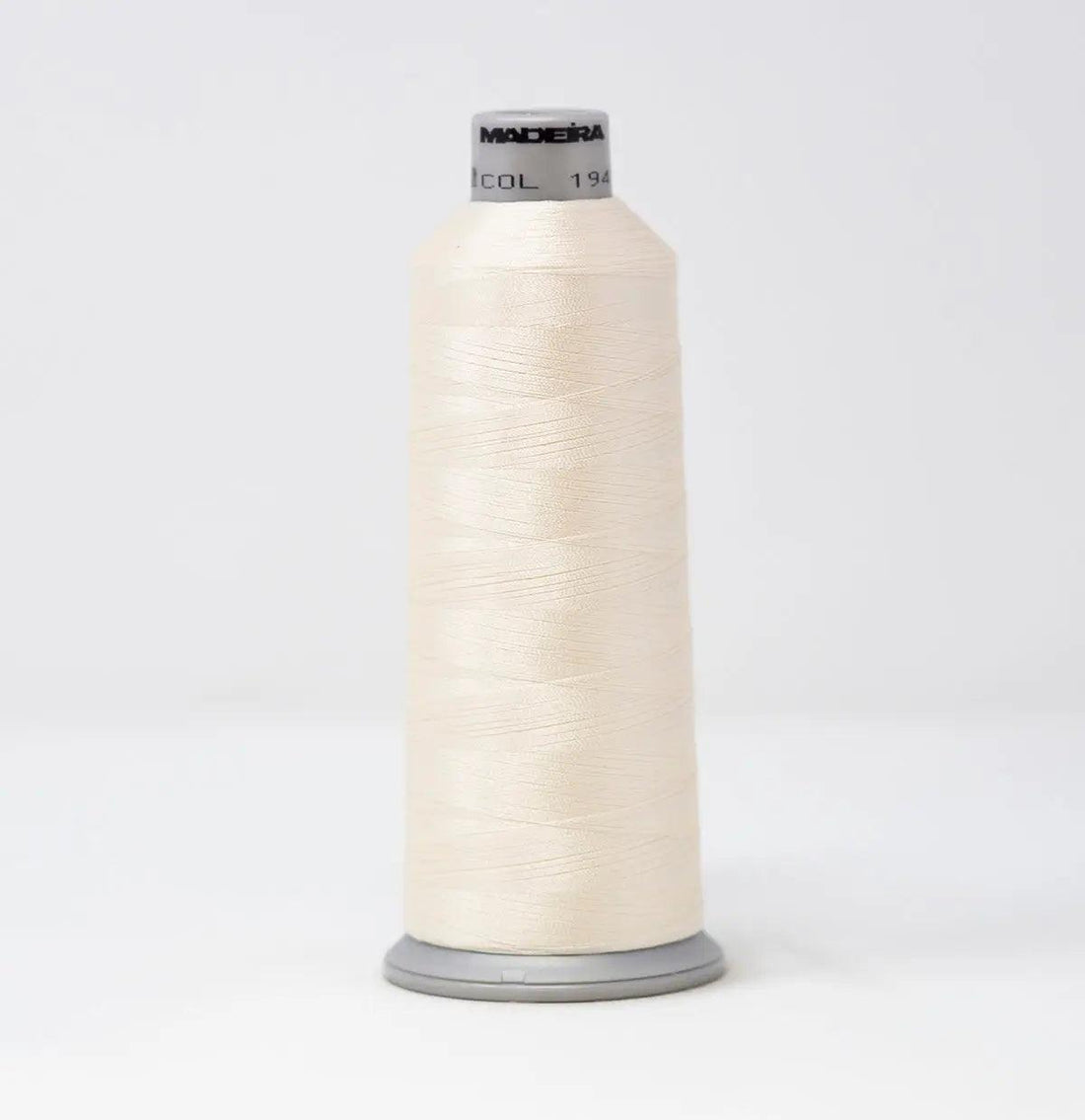 Madeira Polyneon 1949 Ivory Embroidery Thread 5500 Yards