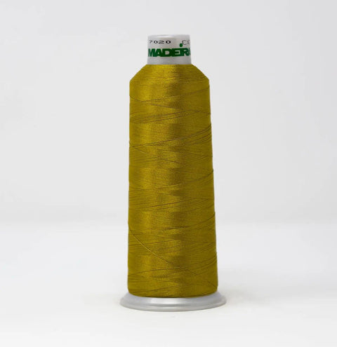 Madeira Polyneon 1959 Burnished Gold Embroidery Thread 5500 Yards