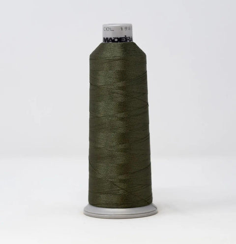Madeira Polyneon 1969 Army Green Embroidery Thread 5500 Yards