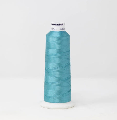 Madeira Rayon 1088 Robin's Egg Embroidery Thread 5500 Yards
