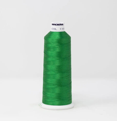 Madeira Rayon 1101 Wintergreen Embroidery Thread 5500 Yards