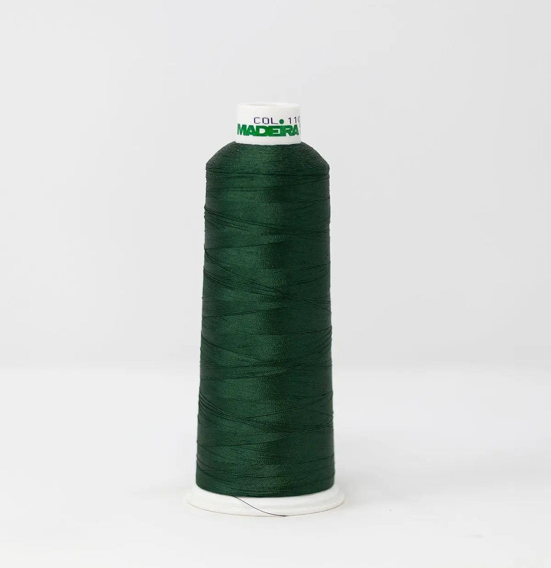 Madeira Rayon 1103 Hunter Green Embroidery Thread 5500 Yards