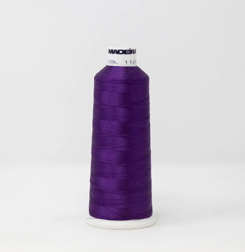 Madeira Rayon 1122 Deep Lilac Embroidery Thread 5500 Yards