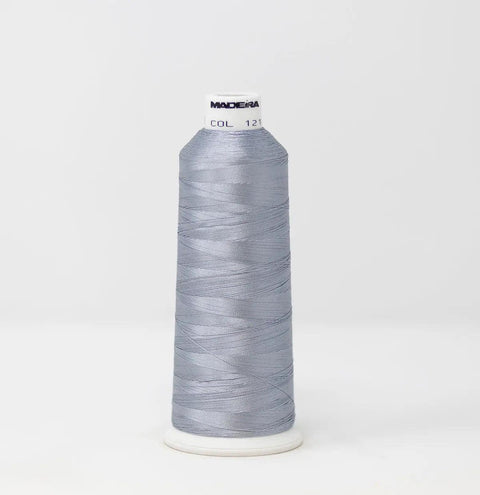 Madeira Rayon 1212 Stainless Steel Embroidery Thread 5500 Yards
