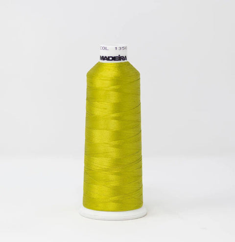 Madeira Rayon 1350 Citrus Green Embroidery Thread 5500 Yards