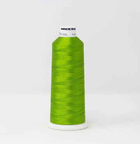 Madeira Rayon 1469 Granny Smith Embroidery Thread 5500 Yards