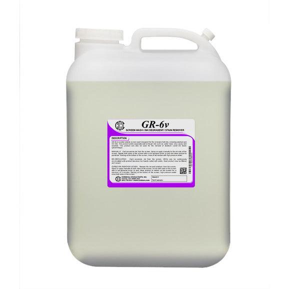 CCI GR6V Ink Degradent / Recirc Wash- 5 Gallon
