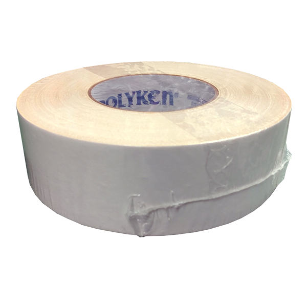 White Cloth Tape 3" X 60YD Solvent Resistant