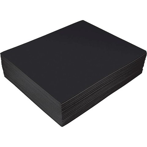Embroidery 3D Foam Black - 65D 2mm 11"x11"