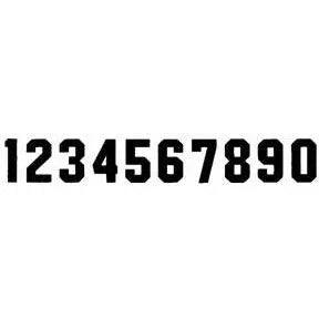 8" Regular Stencil #4         8004