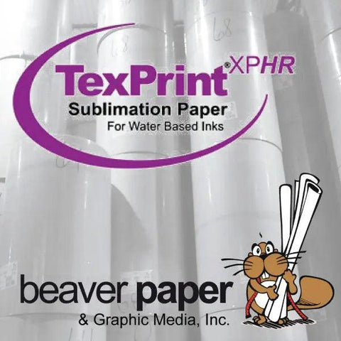 BP TexPrint XP 105gsm 44"x 393' Extreme Preformance Digital Dye-Sub paper 3" Core