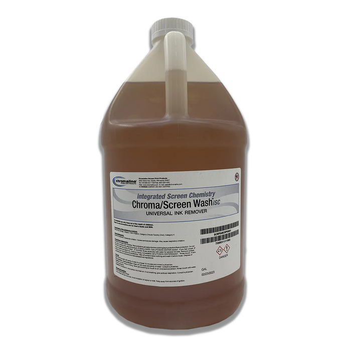 Chromaline Chroma Wash Screen Wash- Gallon
