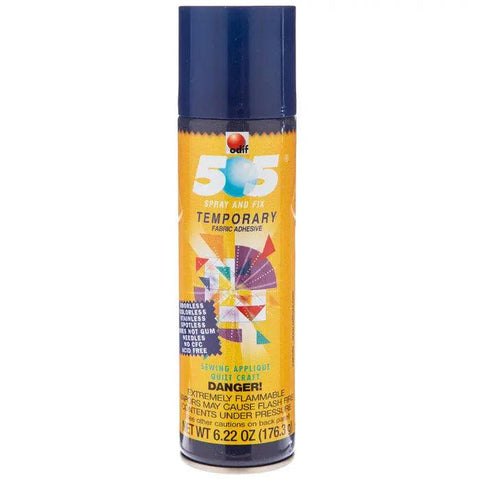 505 Spray & Fix Temporary Fabric Adhesive 6.22oz