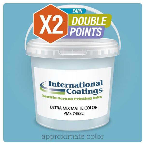 International Coatings PMS 7458C Ultra Mix Matte Plastisol Ink (Gallon)