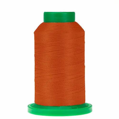Isacord 1321 Dark Orange Embroidery Thread 5000M