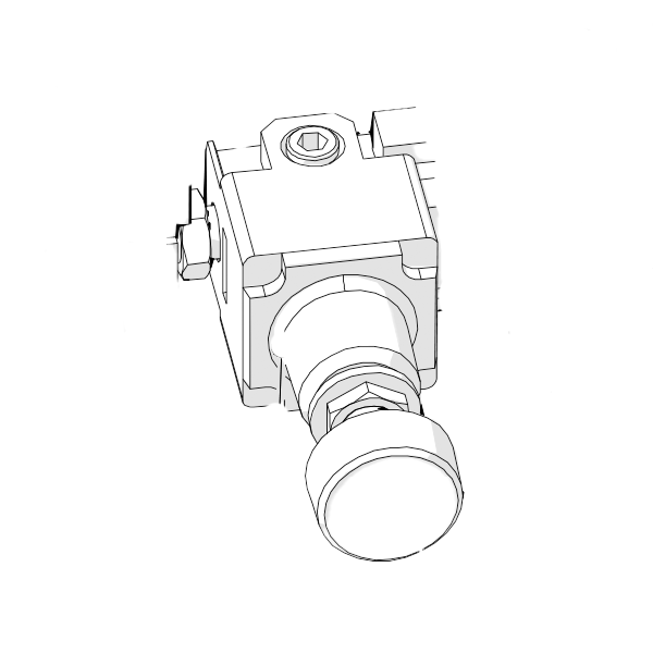 MHM PRESSURE REGULATOR LOCK-UNLOCK