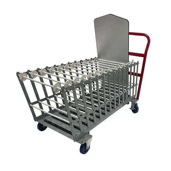 MHM Rolling Rack for Aluminum Pallets Action Engineering