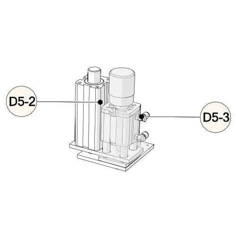 MHM Rear Screen Lift Cylinder