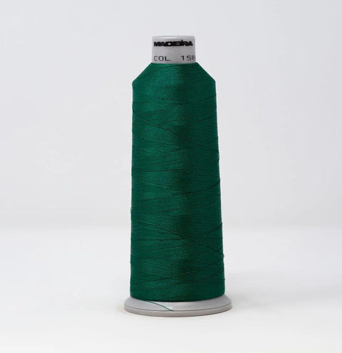 Madeira Polyneon 1580 Jungle Green Embroidery Thread 5500 Yards