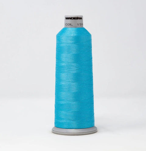 Madeira Polyneon 1594 Cool Aqua Embroidery Thread 5500 Yards