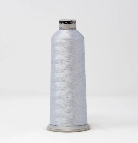 Madeira Polyneon 1610 Silver Embroidery Thread 5500 Yards