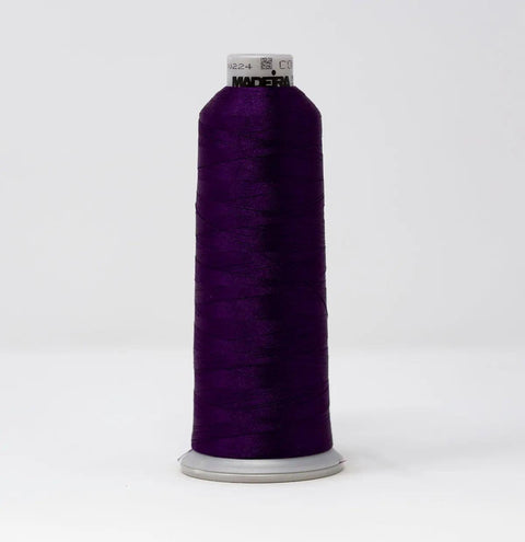 Madeira Polyneon 1633 Purple Passion Embroidery Thread 5500 Yards