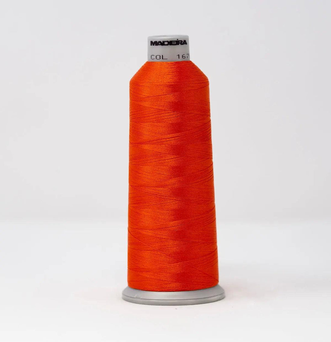 Madeira Polyneon 1678 Pumpkin Embroidery Thread 5500 Yards