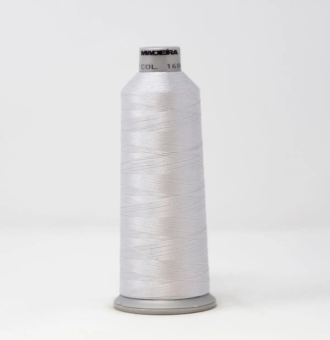 Madeira Polyneon 1687 Sterling Silver Embroidery Thread 5500 Yards