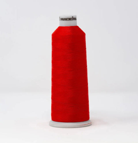 Madeira Polyneon 1734 Electric Red Embroidery Thread 5500 Yards