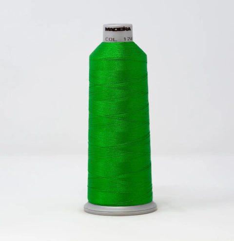 Madeira Polyneon 1749 Green Thumb Embroidery Thread 5500 Yards