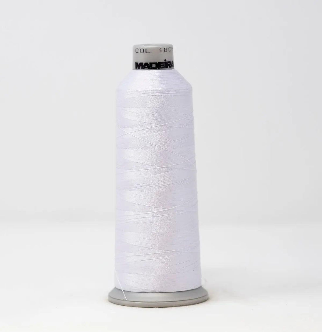 Madeira Polyneon 1805 Fluorescent White Embroidery Thread 5500 Yards