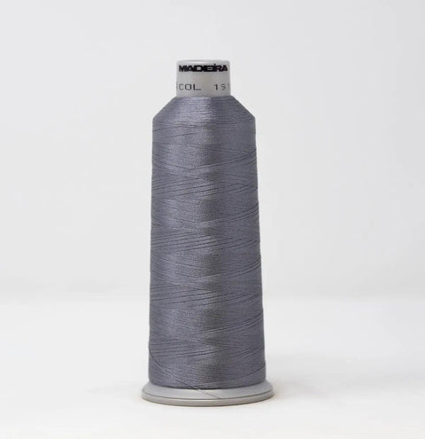Madeira Polyneon 1918 Polished Pewter Embroidery Thread 5500 Yards