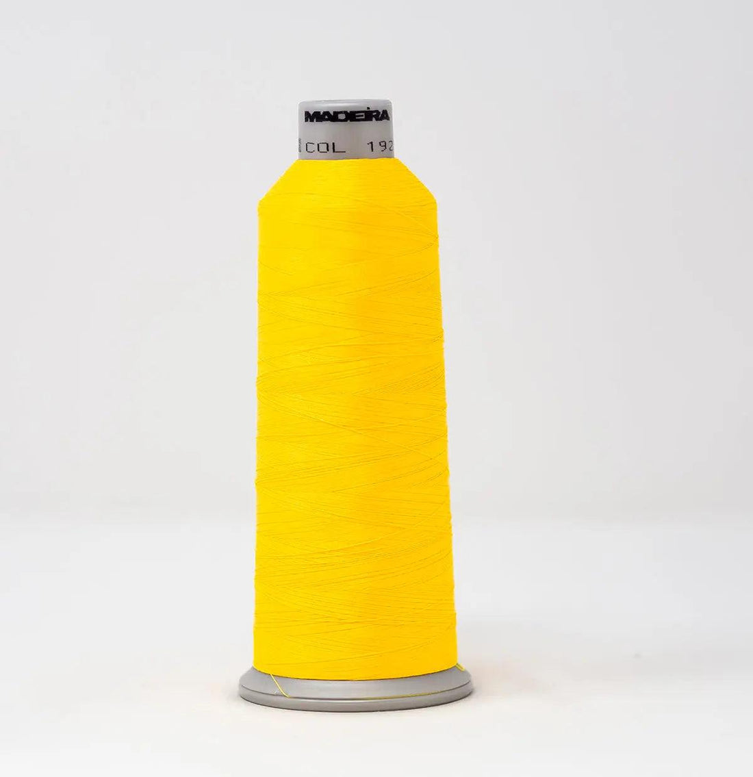 Madeira Polyneon 1925 Fluorescent Yellow Orange Embroidery Thread 5500 Yards