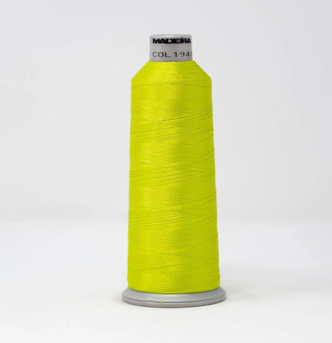 Madeira Polyneon 1940 Key Lime Embroidery Thread 5500 Yards