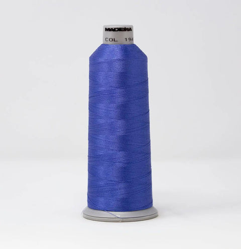 Madeira Polyneon 1943 Dark Periwinkle Embroidery Thread 5500 Yards