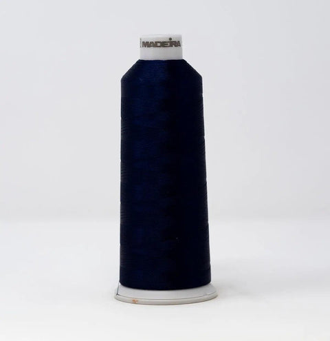 Madeira Polyneon 1967 Dark Denim Embroidery Thread 5500 Yards