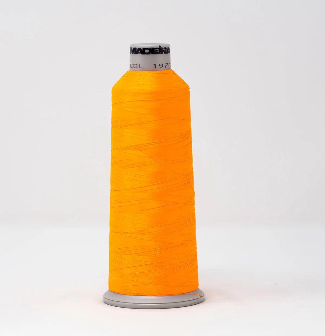 Madeira Polyneon 1978 Fluorescent Orange Embroidery Thread 5500 Yards